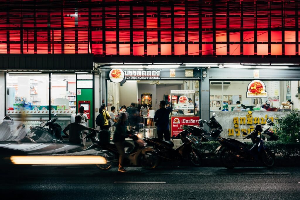 Marchés de nuit Thaïlande
