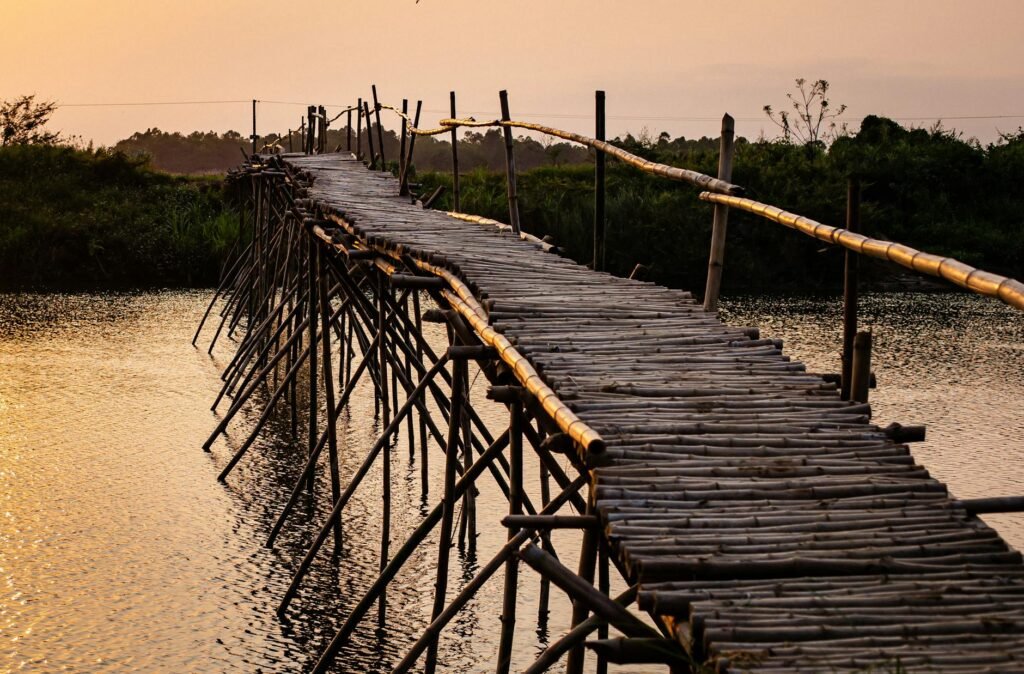 Paysage du Vietnam entre Hanoï et Hoi An